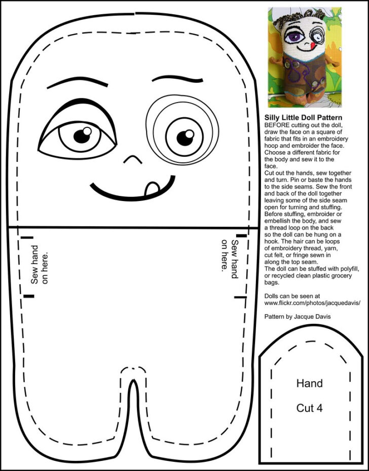Printable Dammit Doll Pattern Pdf