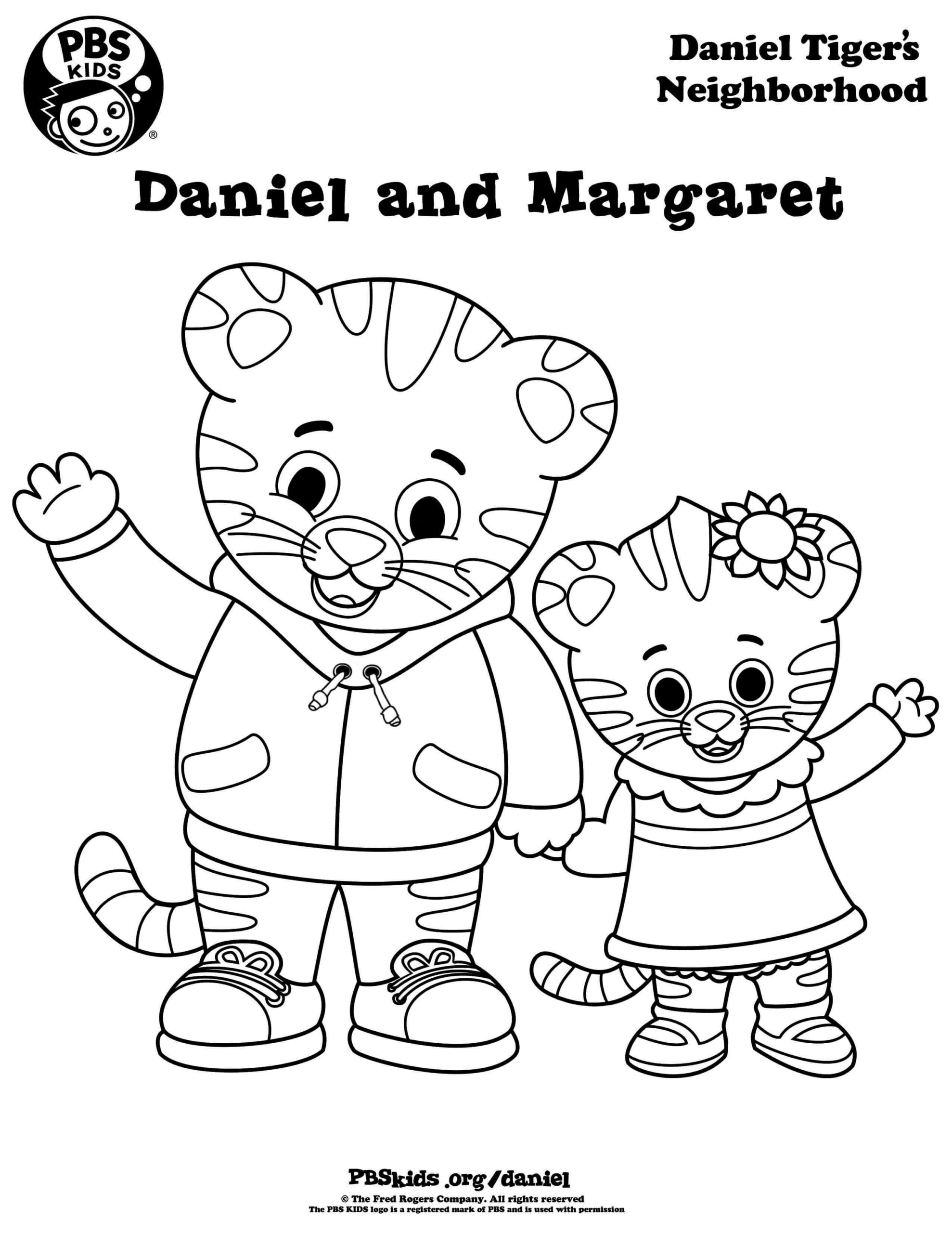 Daniel Tiger Coloring Pages – Printable Coloring Pages. Free regarding Daniel Tiger Free Printables