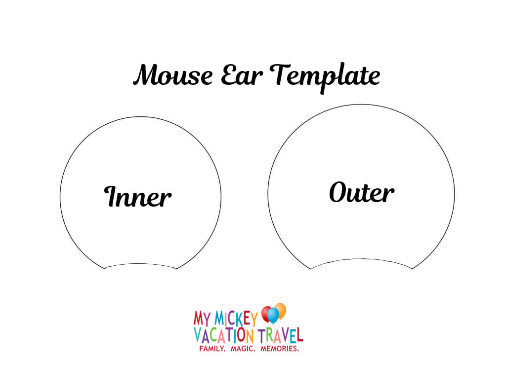 Diy Mickey Ears - How To Make Your Own Mickey Ears pertaining to Free Mickey Ears Template