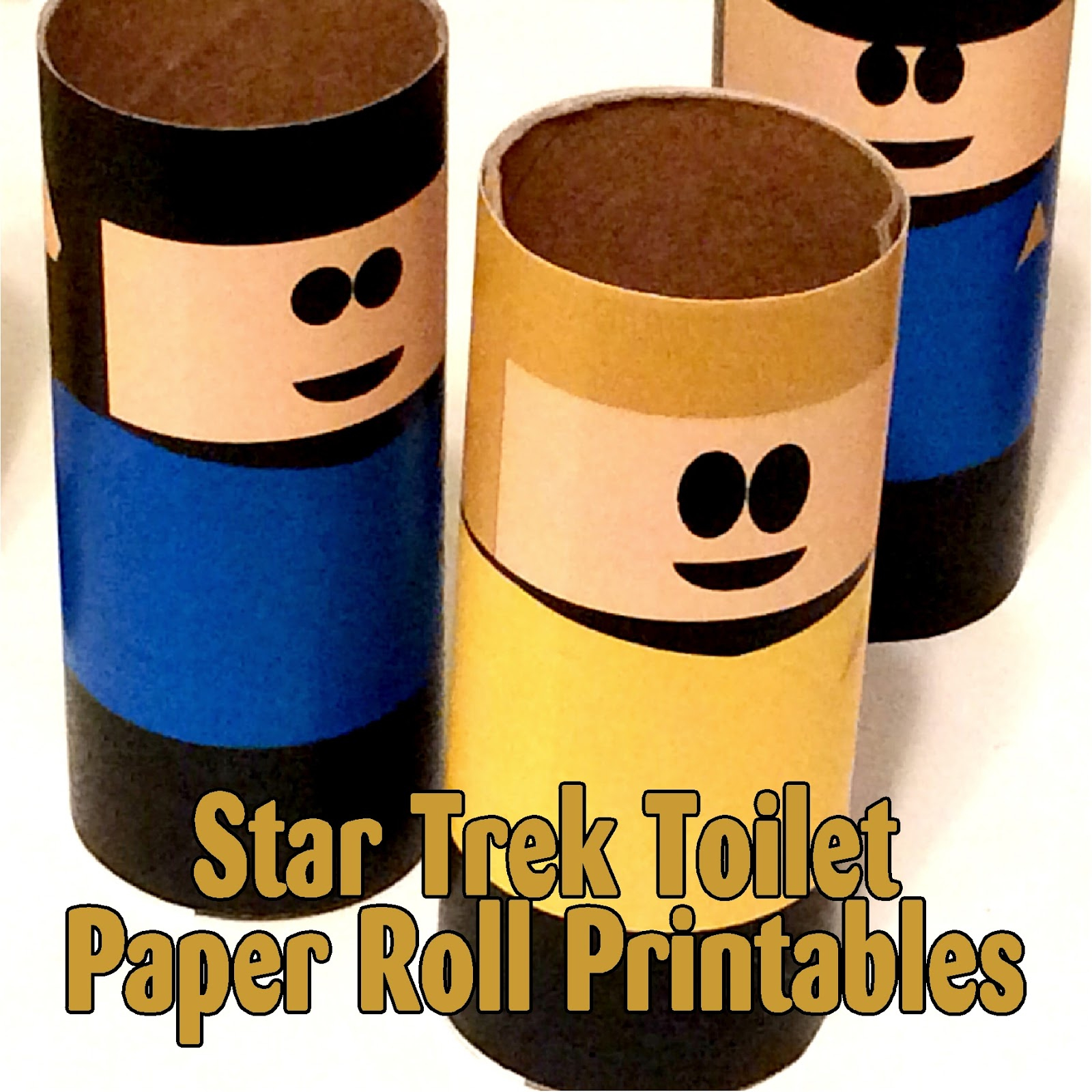 Diy Party Mom: Star Trek Toilet Paper Roll Printables pertaining to Free Star Trek Printables