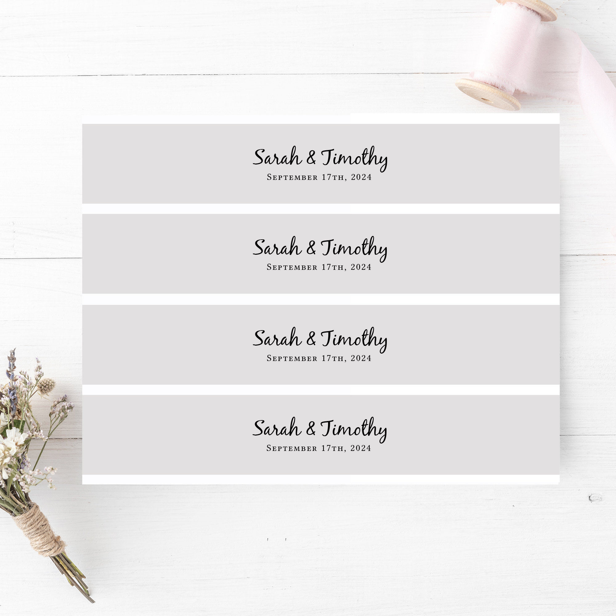 Diy Printable Belly Band Template, Wedding Invitation Wrappers regarding Free Belly Band Template