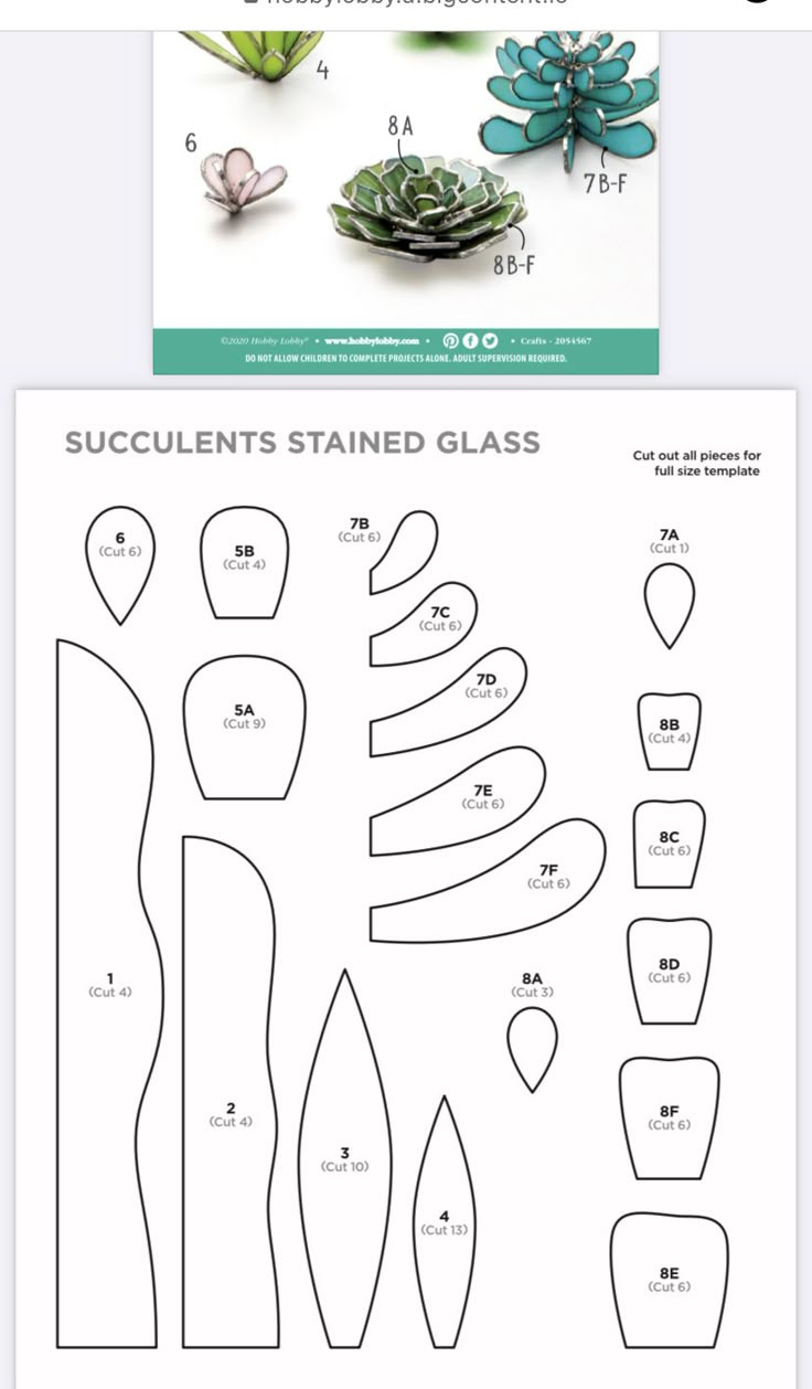 Diy Succulent Stained Glass With Flowers And Leaves with Free Printable Stained Glass Orchid Plant Patterns
