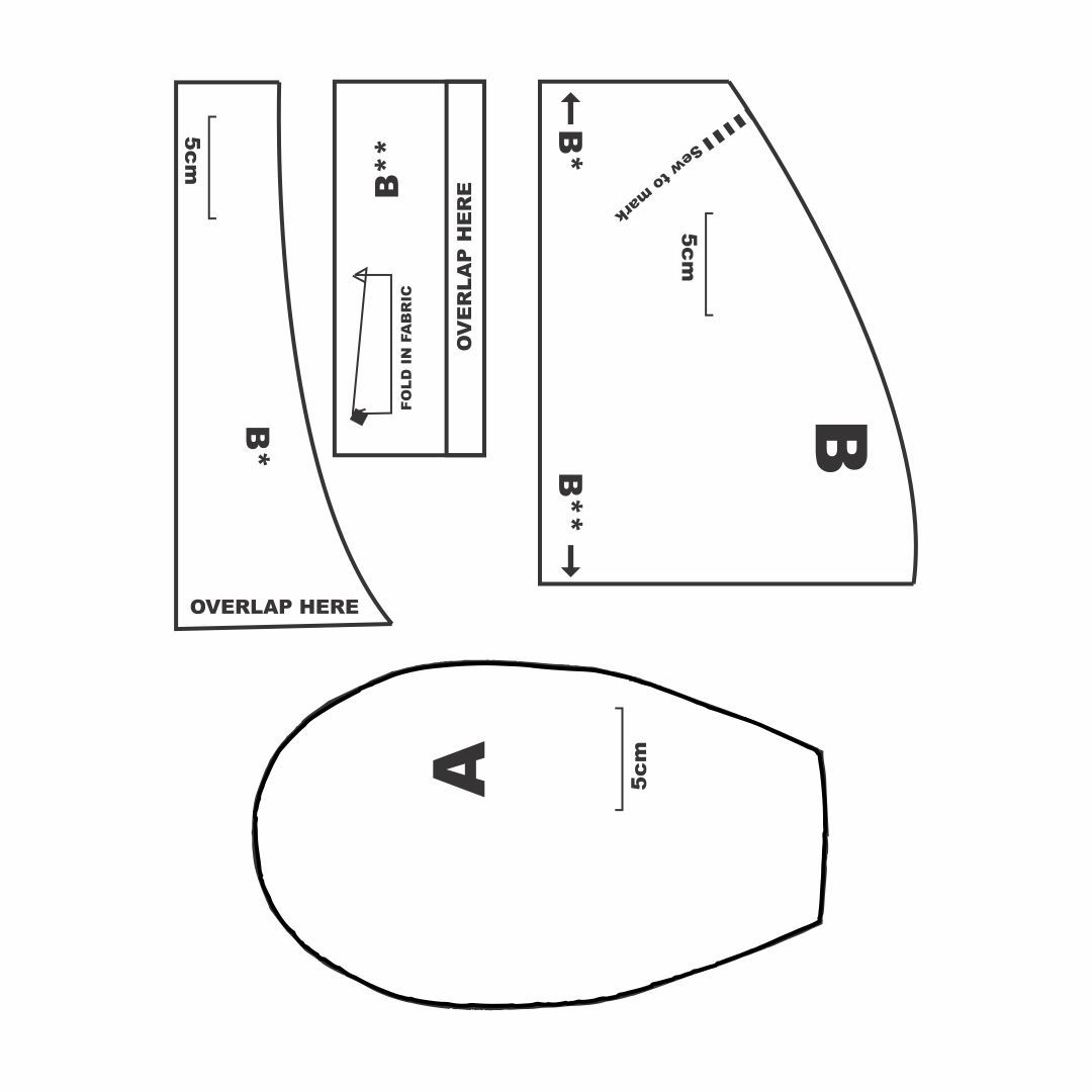 Doo Rag Sewing Pattern - 10 Free Pdf Printables | Printablee regarding Free Printable Doo Rag Pattern