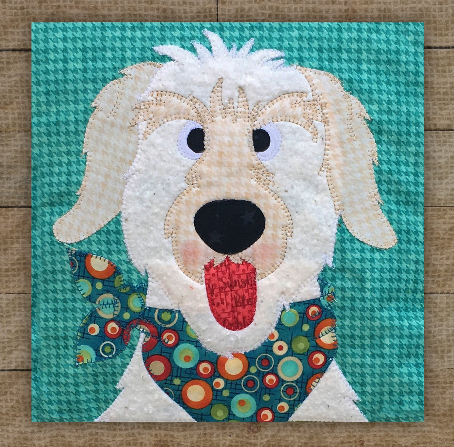 Doodle Dog Precut Fused Applique Kit - 611355713608 with Printable Dog Applique Patterns