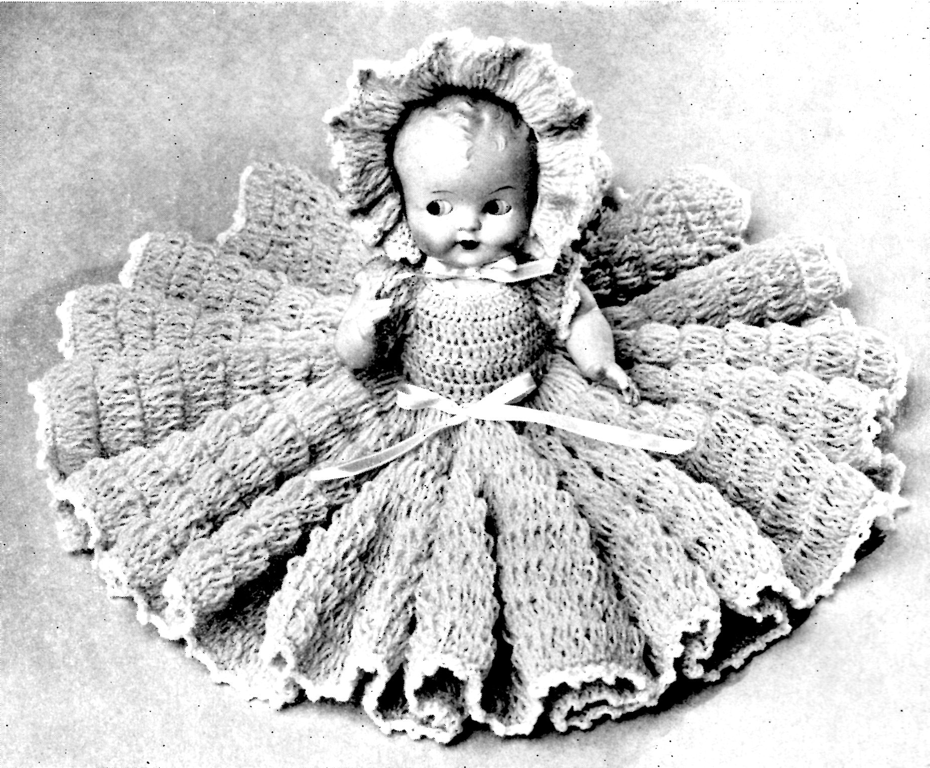 Doreen Doll Pattern 262 Crochet Bed Pillow Doll - Vintage Crafts with regard to Free Printable Crochet Bed Doll Patterns
