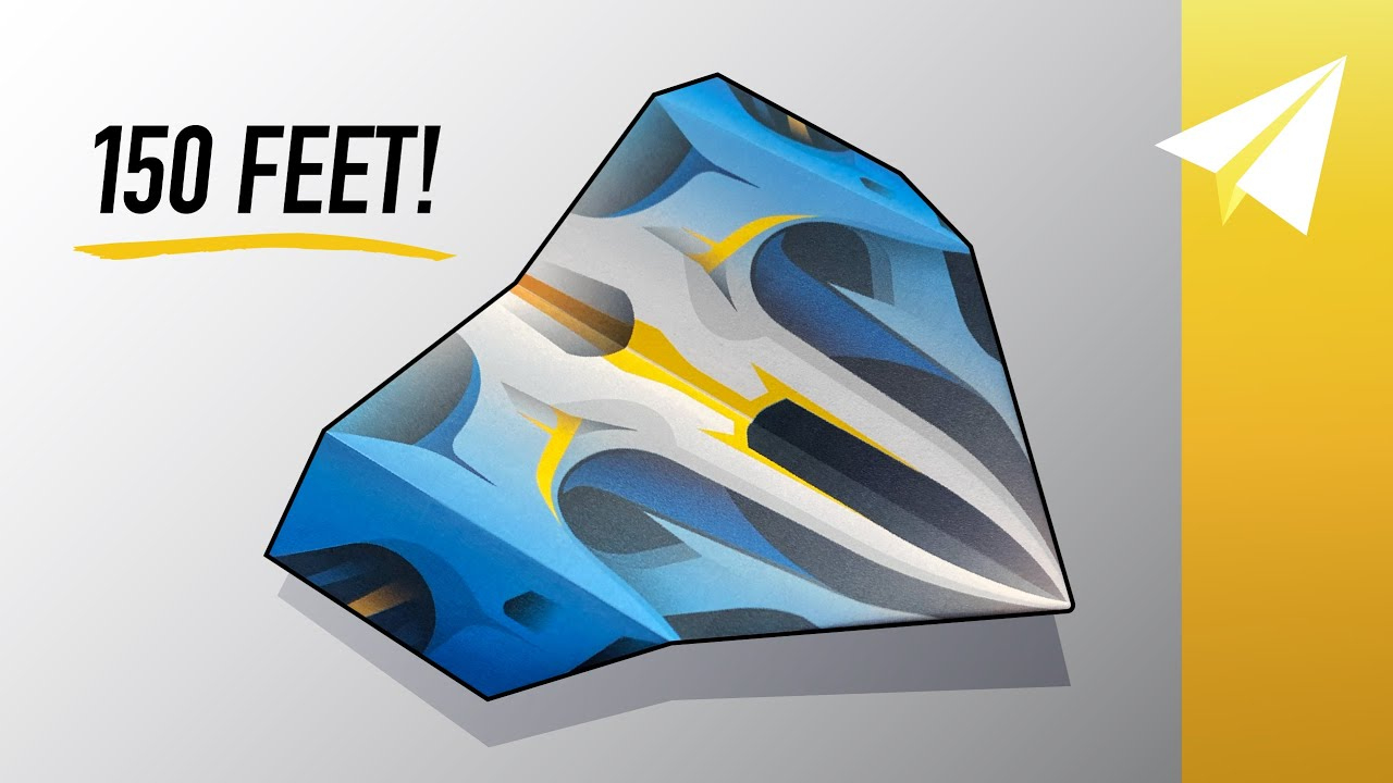 Easy Paper Airplane That Flies Over 150 Feet! — Free Template — How To Make Astral throughout Foldable Flight Free Templates