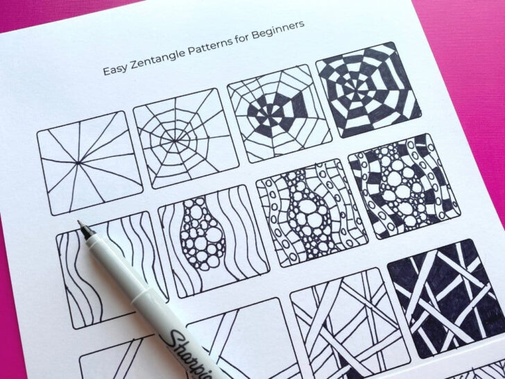 Free Printable Zentangle Patterns