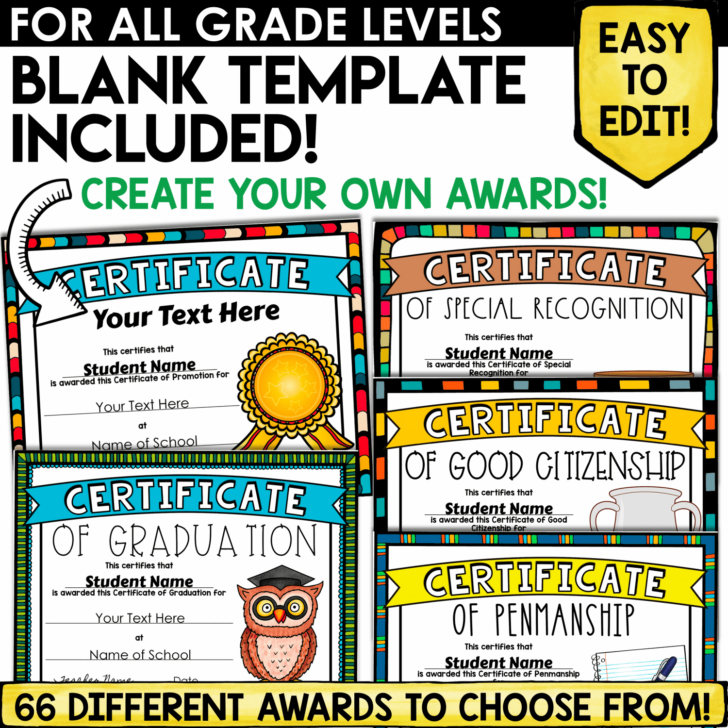 Free Printable Good Citizen Certificates
