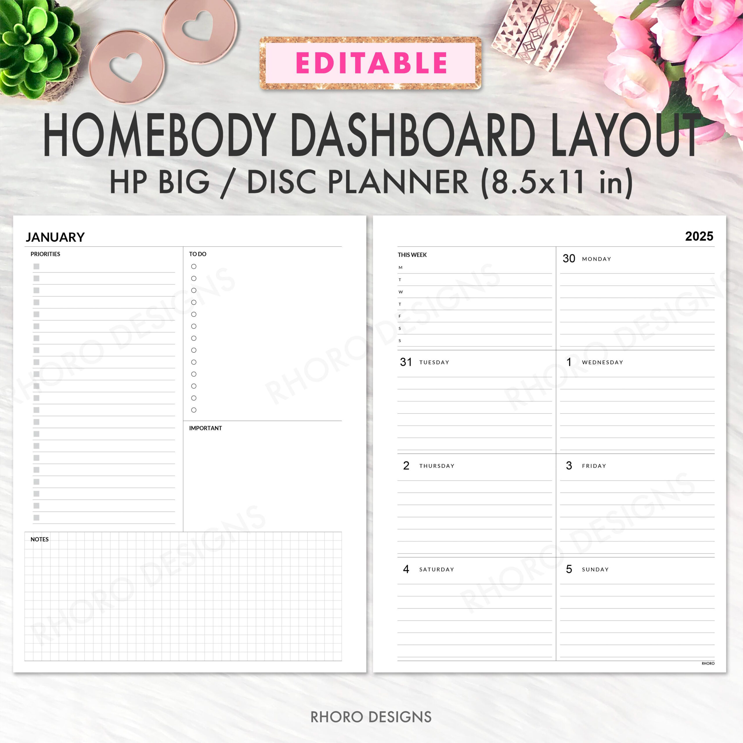 Editable Happy Planner Dashboard Printable, Happy Planner throughout Free Printable Happy Planner Dashboard