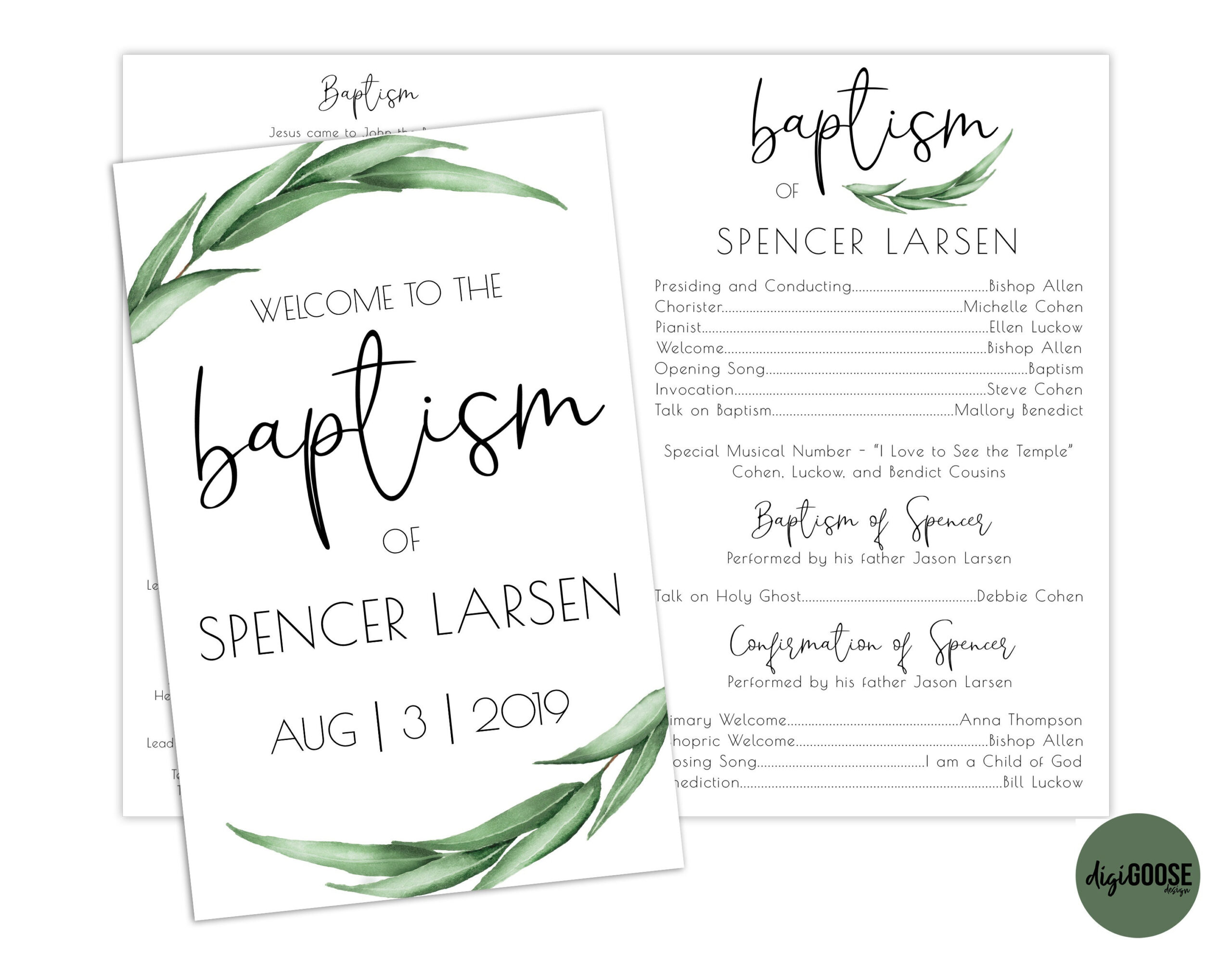 Editable, Lds Baptism Program Template, Printable Baptism Program with regard to Lds Baptism Templates Free Download