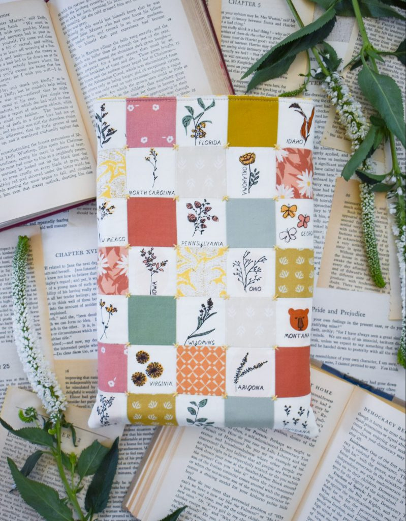 Elsinore Book Sleeve Free Quilting Pattern – The Wannabe Grandma with Free Printable Book Sleeve Pattern