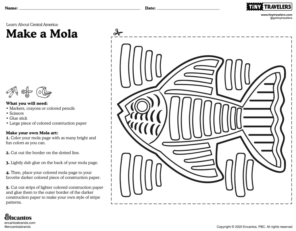 Encantos - Stories With Purpose Inspiredculture regarding Free Printable Mola Patterns