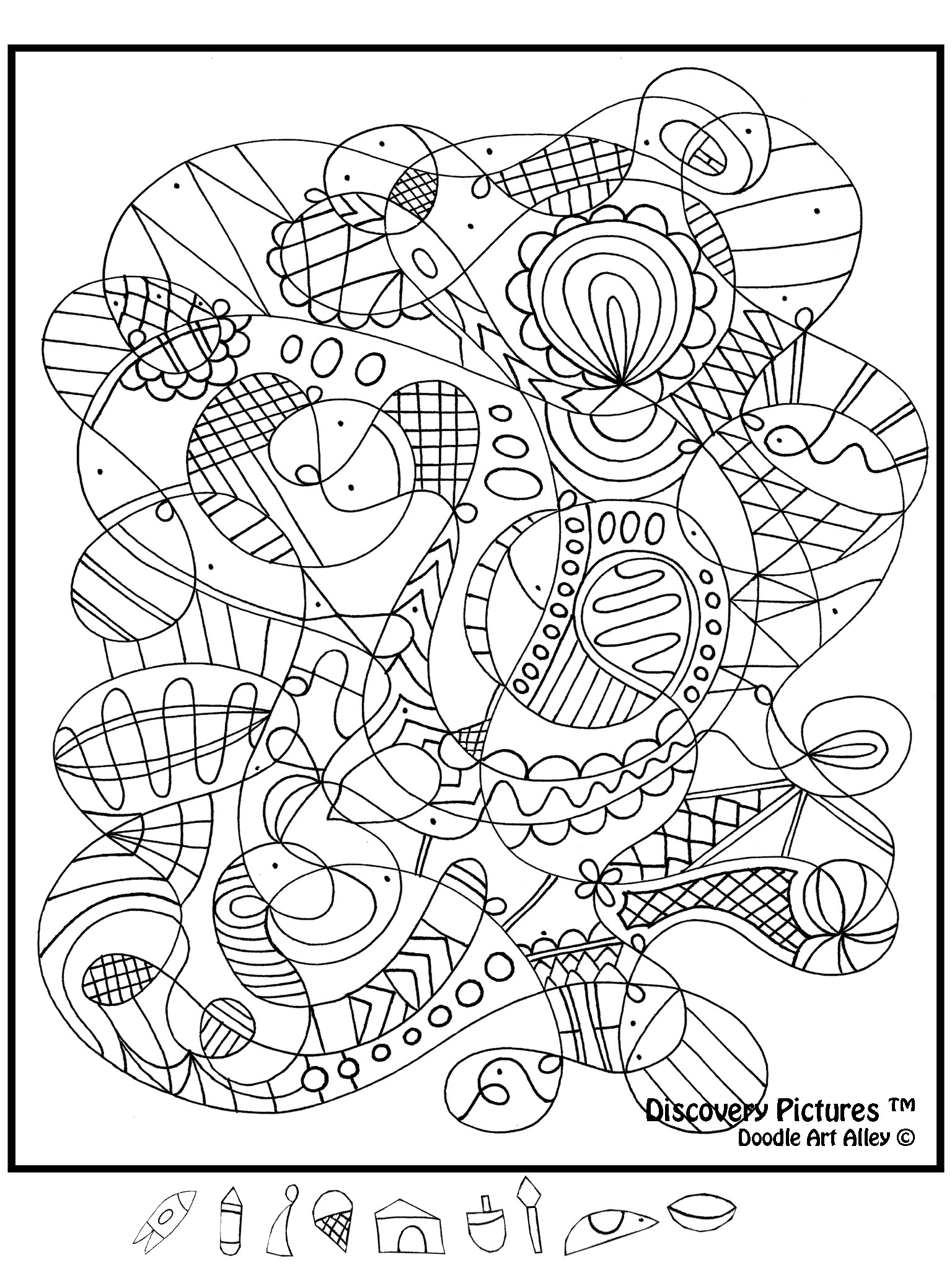 Expert Hidden Pictures - Classroom Doodles intended for Free Printable Difficult Hidden Pictures