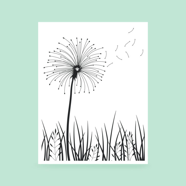 Free Dandelion Printables