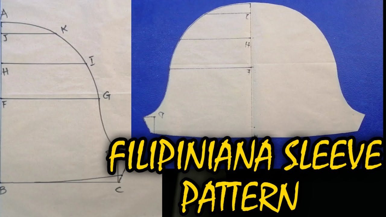 Filipiniana Sleeve Pattern//How To Sew Filipiniana Sleeve | Diy Easy Filipiniana Sleeve Pattern regarding Printable Filipiniana Sleeve Pattern