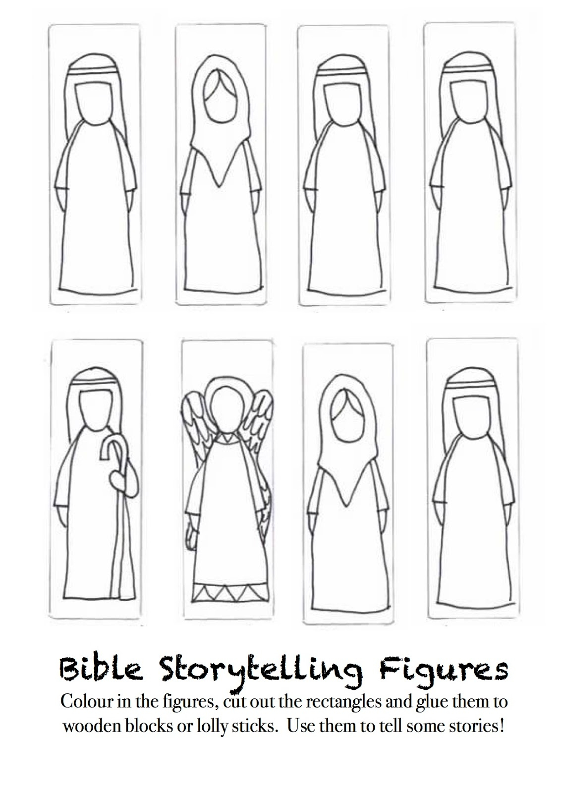 Flame: Creative Children&amp;#039;S Ministry: Creative Storytelling within Free Printable Bible Figures