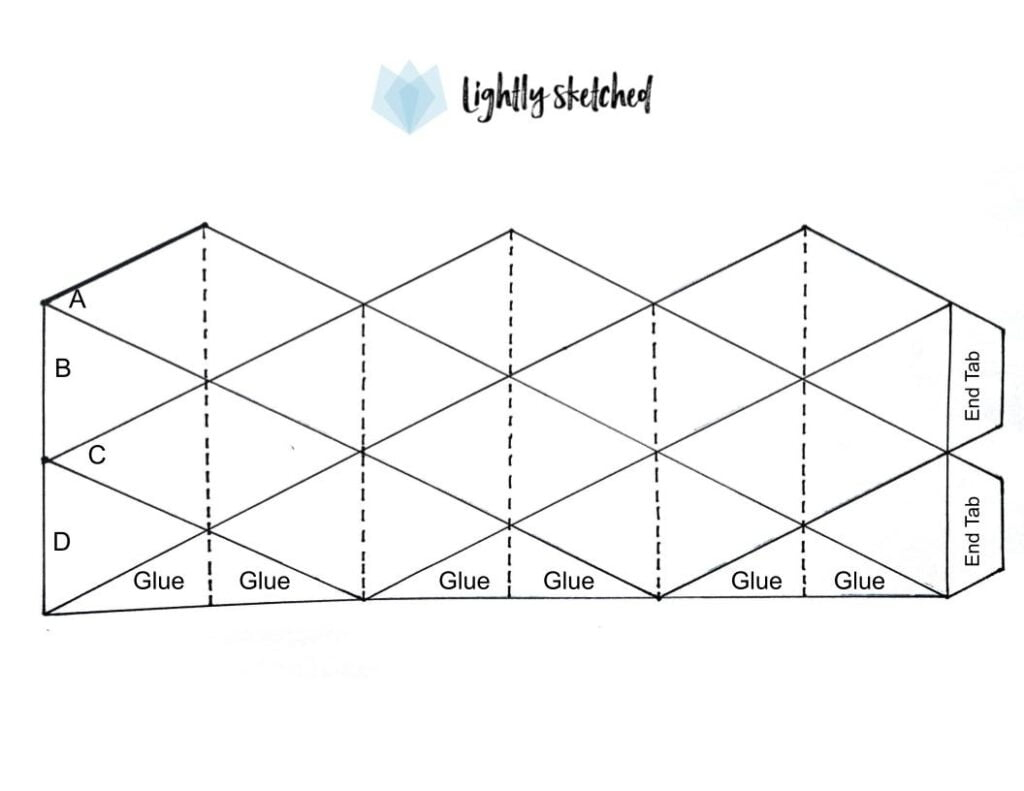 Flextangle Designs | Paper Toys For Kids | Lightly Sketched | Mono inside Free Printable Flextangle Template Patterns