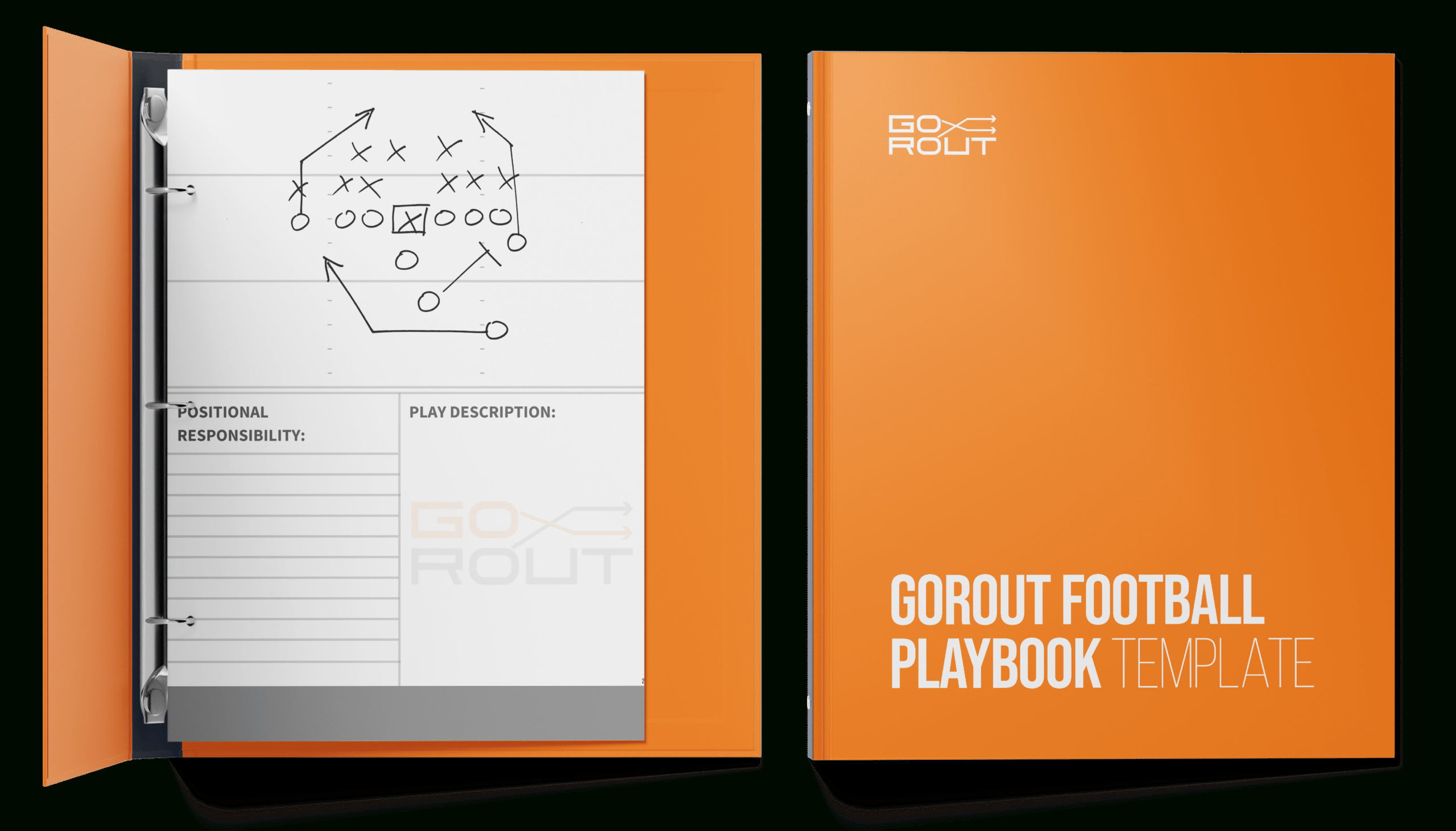 Football Playbook Template (Free) - Gorout intended for Free Football Playbook Template