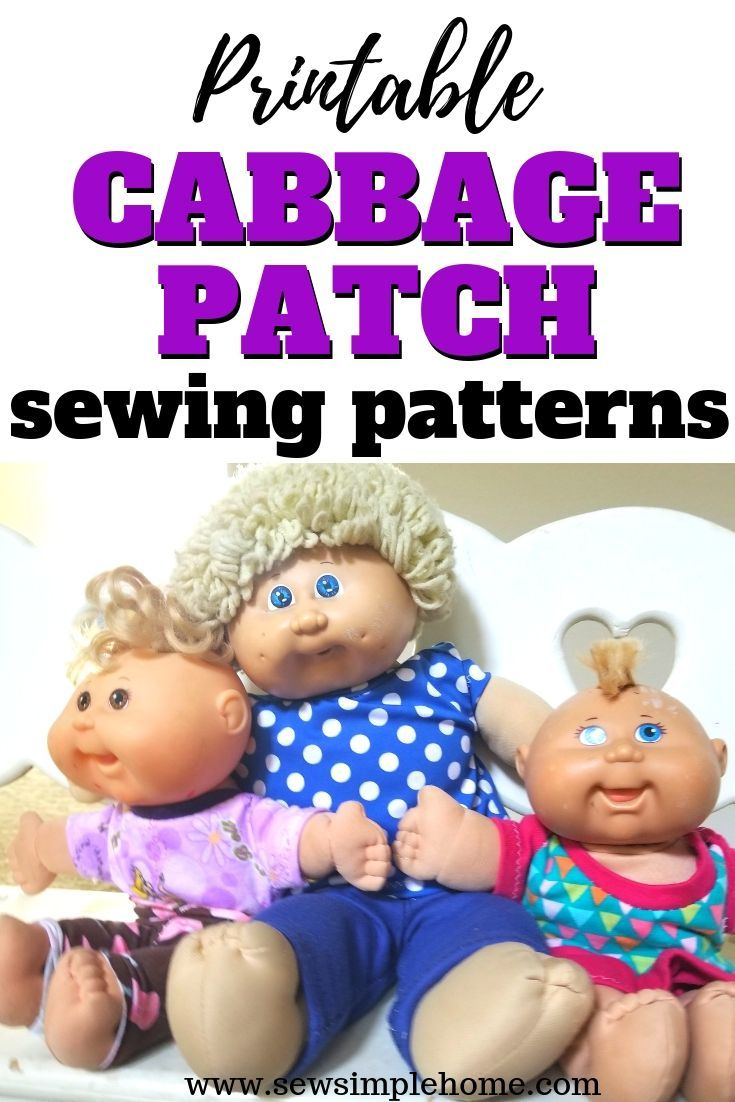 Free Cabbage Patch Doll Clothing Patterns inside Free Printable Cabbage Patch Doll Clothes Patterns