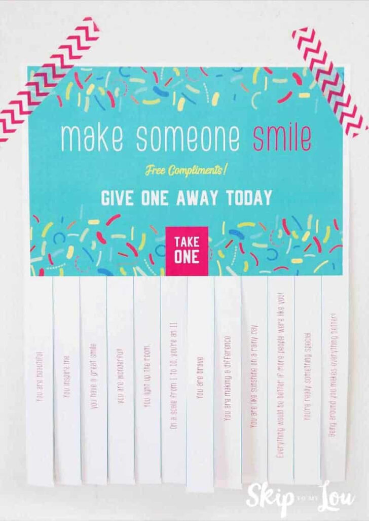 Free Compliments Printable