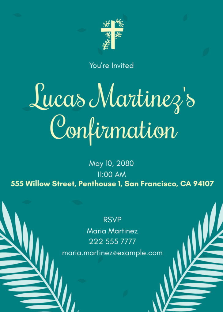 Free Printable Confirmation Cards Online