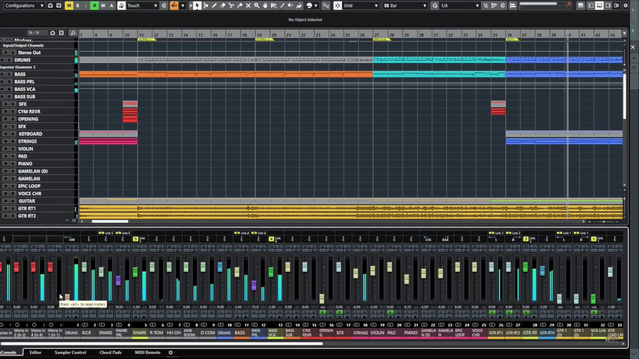 Free Cubase Mixing And Mastering Template Project – Cubase Project with regard to Cubase Mastering Templates Free Download