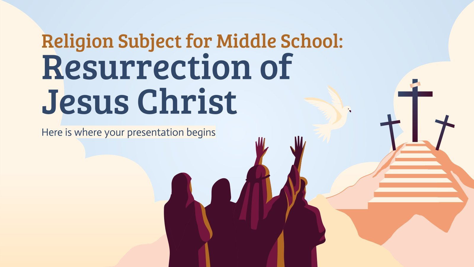 Free Google Slides And Powerpoint Templates About Jesus pertaining to Free Jesus Powerpoint Templates