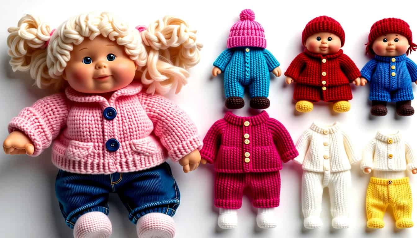 Free Knitting Patterns For Cabbage Patch Doll Clothes intended for Free Printable Cabbage Patch Doll Clothes Patterns