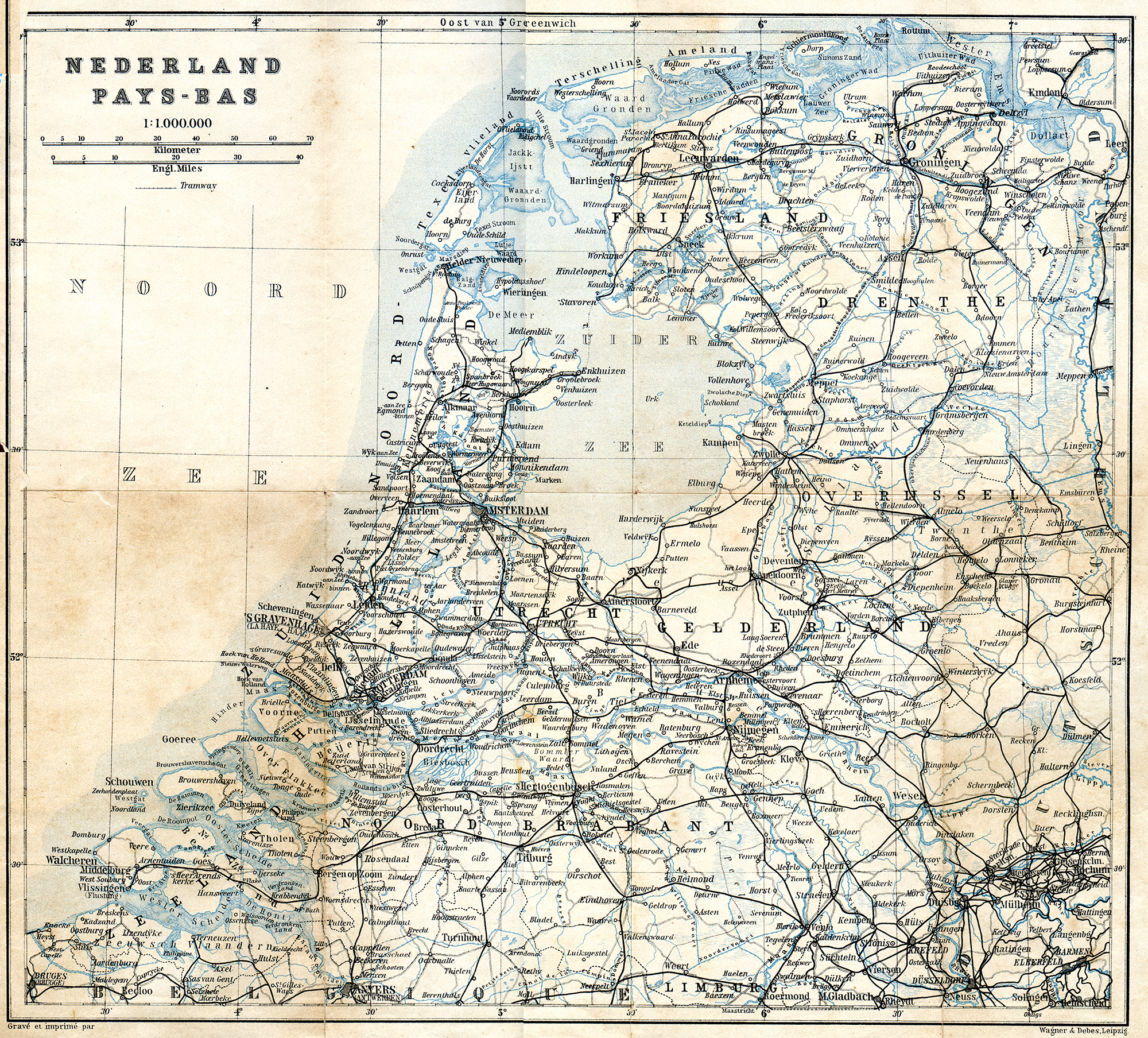 Free Maps Of Holland intended for Free Printable Road Map Of The Netherlands