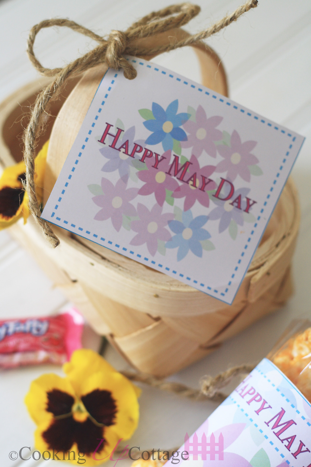 Free May Day Printables – Cooking Up Cottage with regard to Free May Day Printables