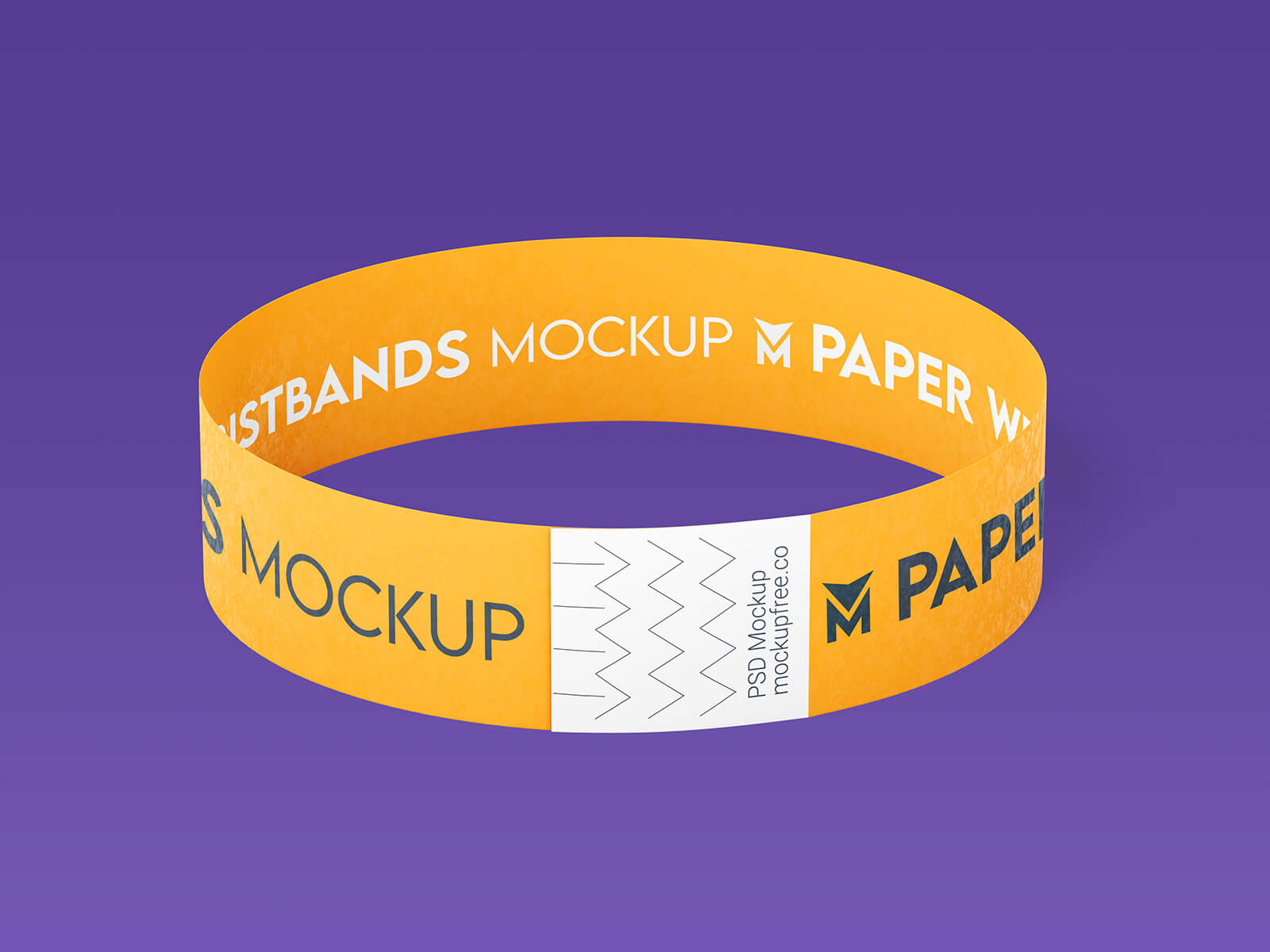 Free Paper Wristband Mockup Psd Set - Good Mockups within Free Printable Wristbands