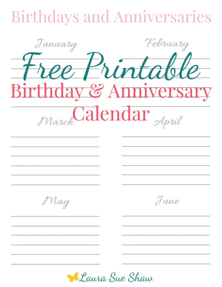 Free Anniversary Printables