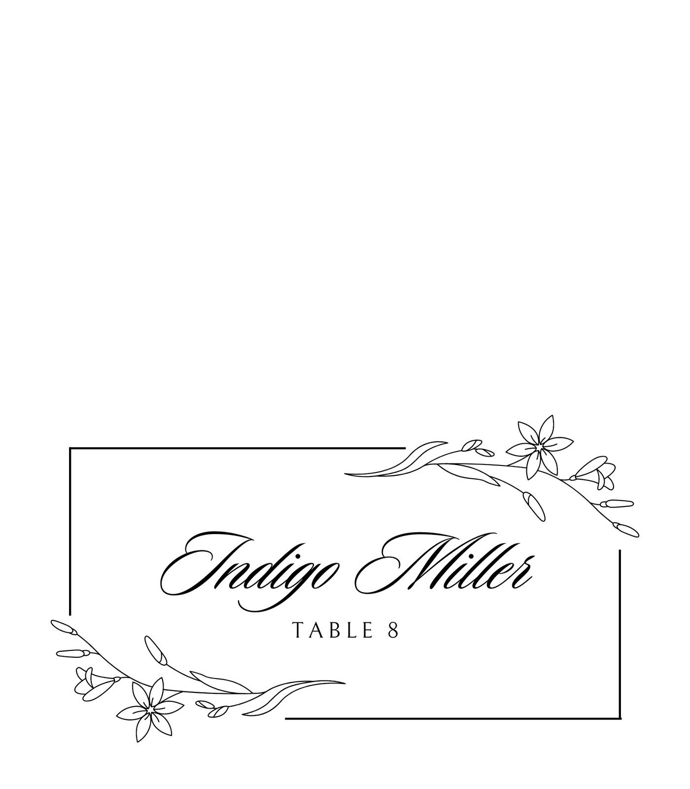 Free Printable Custom Place Card Templates | Canva pertaining to Tent Card Design Template Free Download