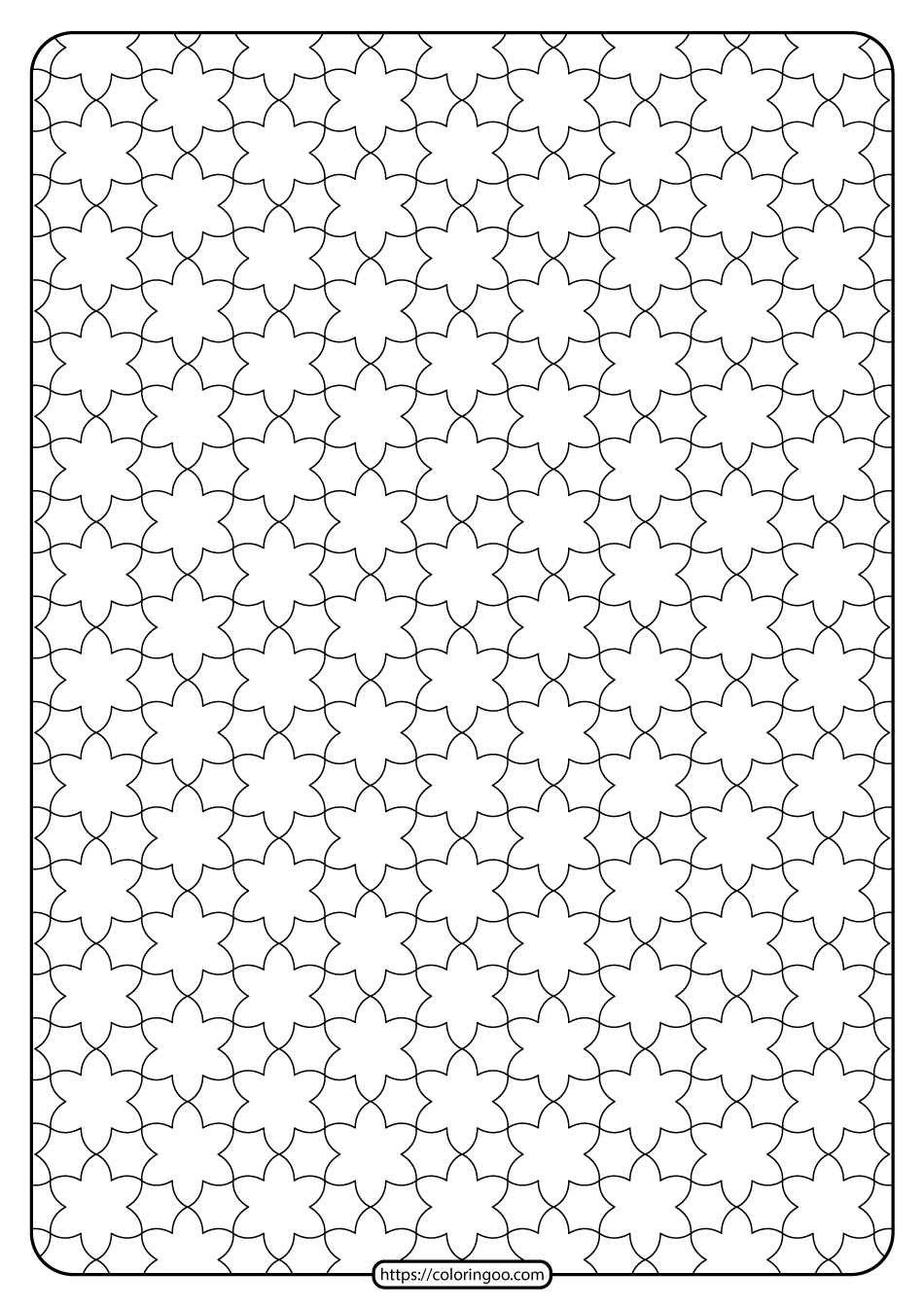 Free Printable Geometric Pattern Pdf Book 013 pertaining to Free Printable Geometric Patterns