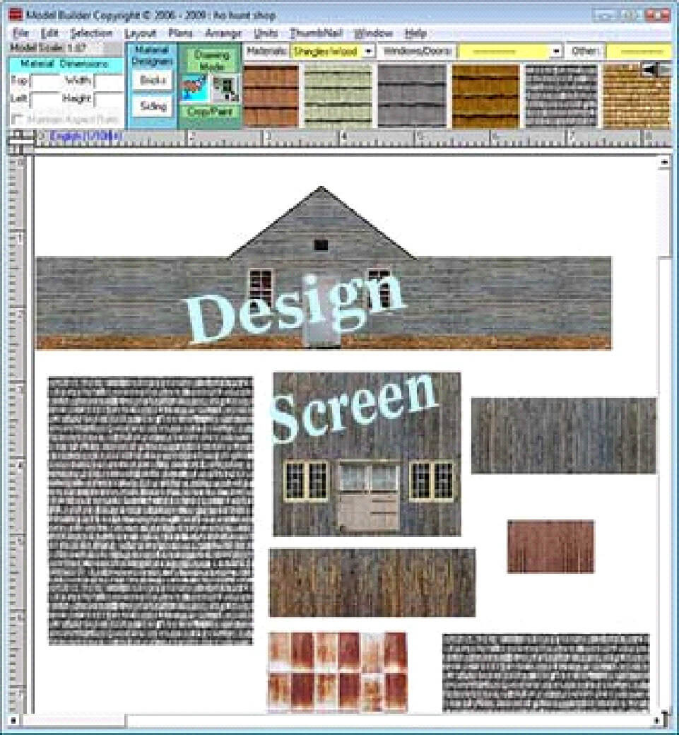 Free Printable Ho Scale Model Buildings | Evandesigns with Free Paper Building Templates