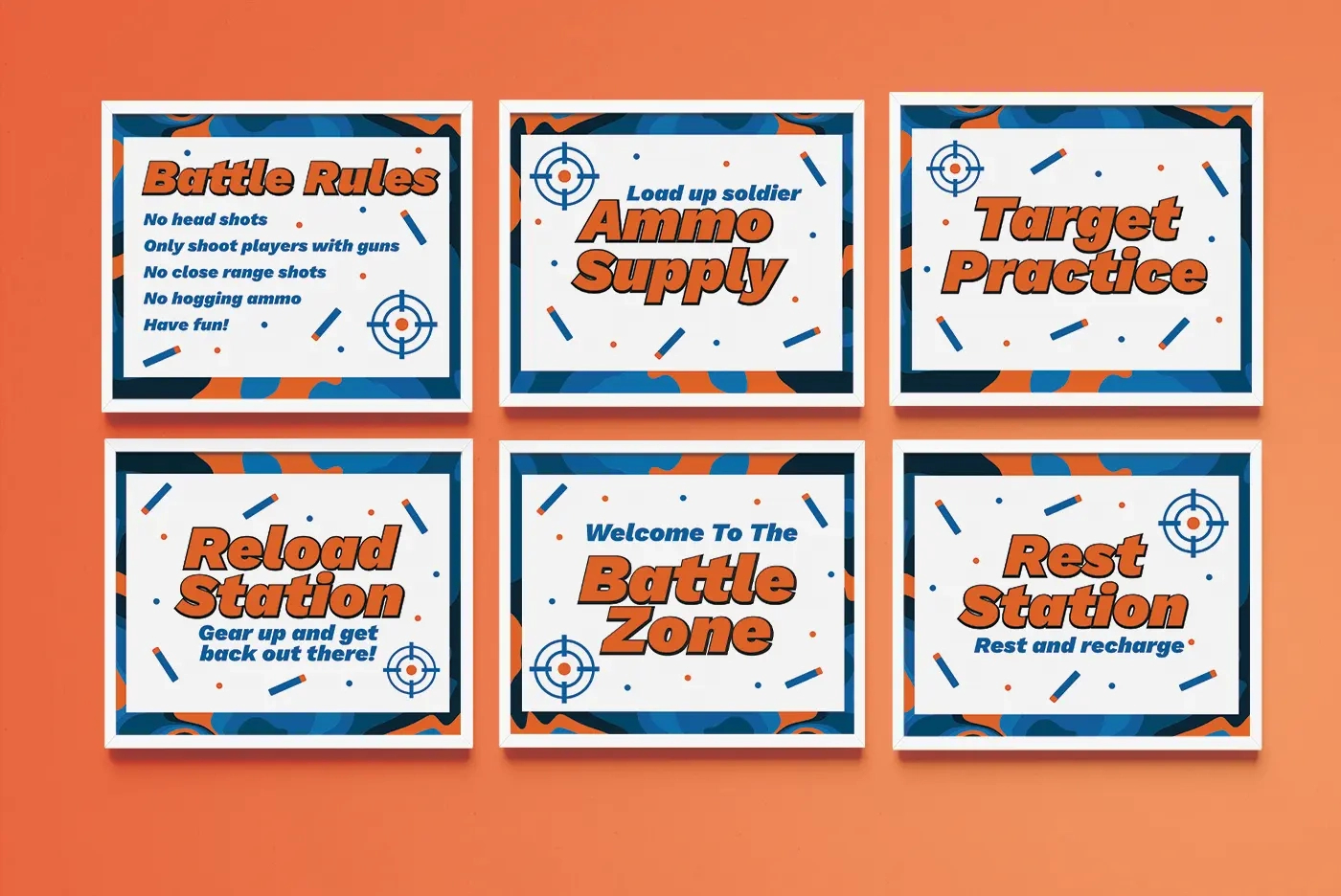 Free Printable Nerf War Sign - Favorite Printables pertaining to Free Nerf Printables