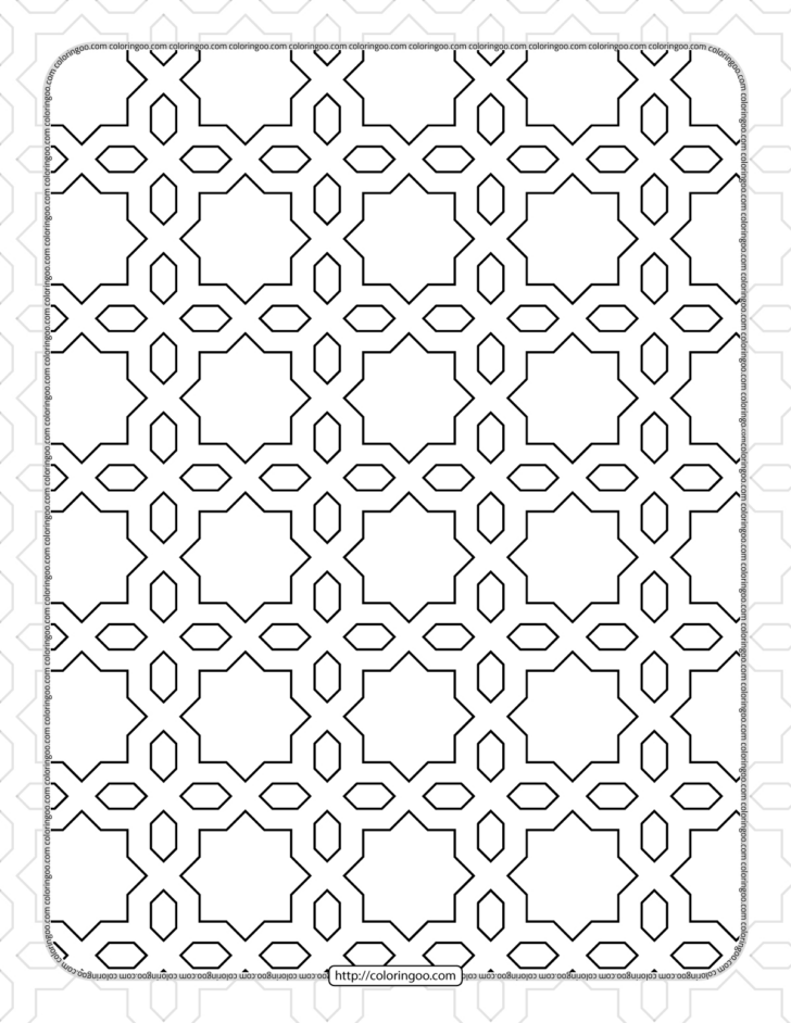 Free Printable Geometric Patterns