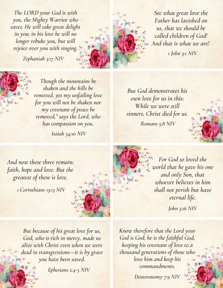 Free Printable Niv Bible