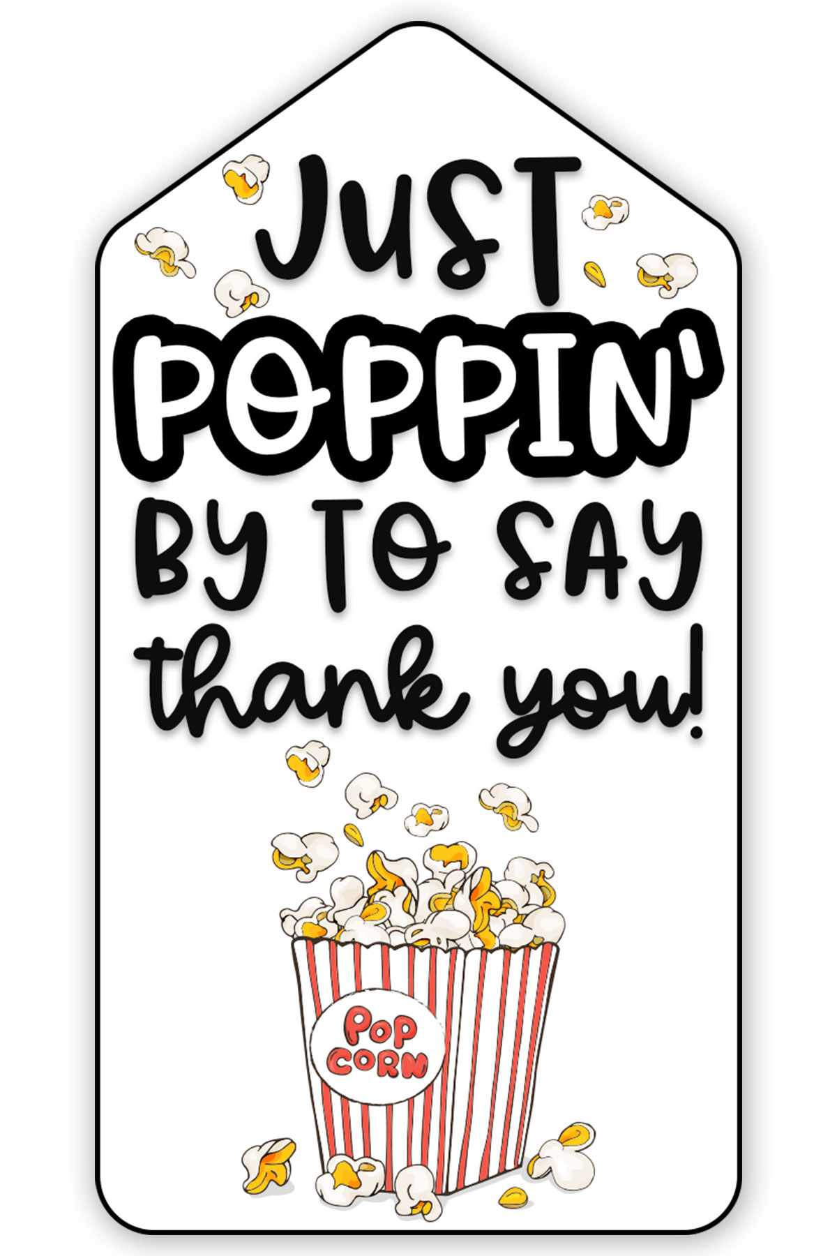 Free Printable Teacher Appreciation Tags For Easy Diy Gifts in Free Popcorn Teacher Appreciation Printable