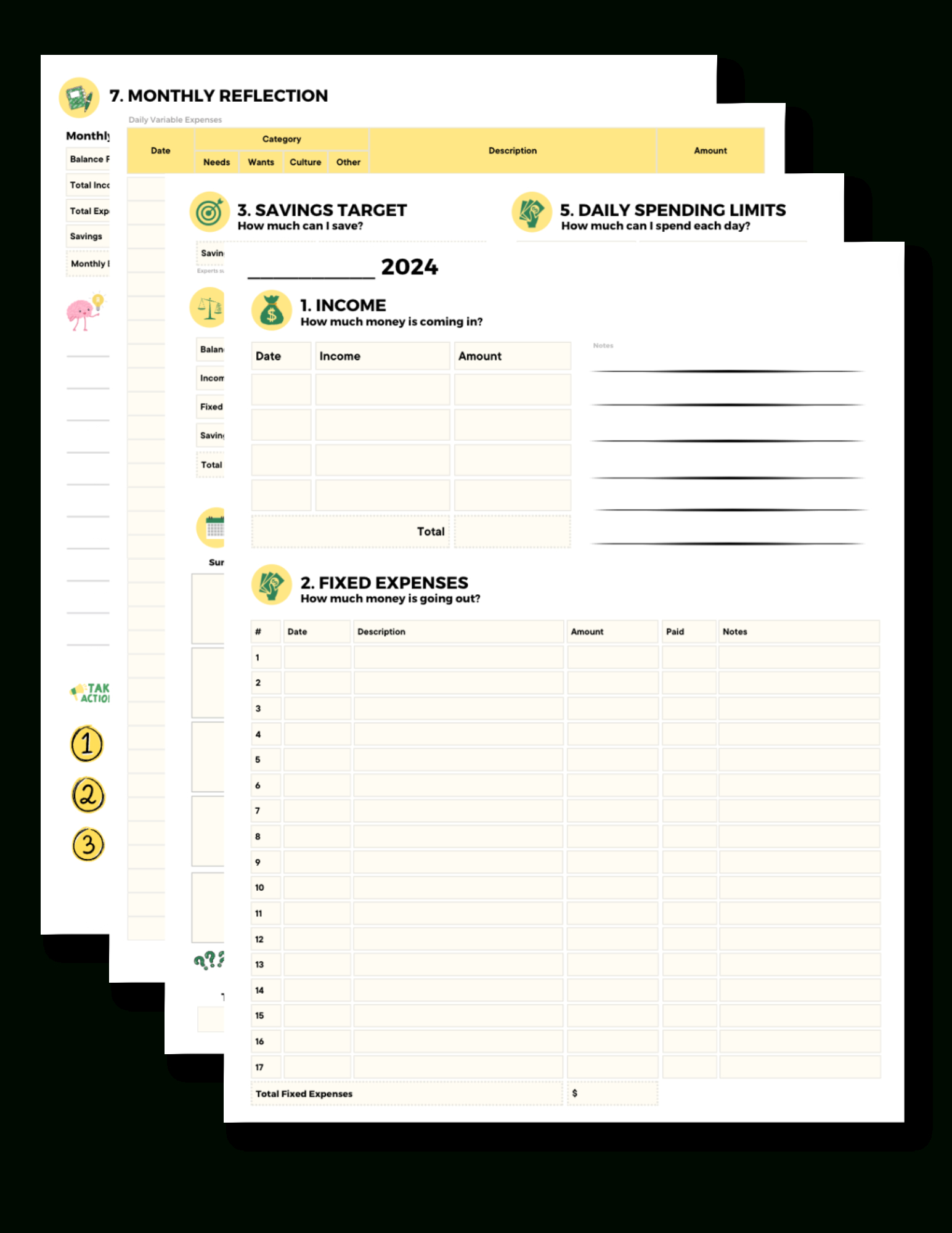 Free Resources — Diane Lutran for Kakeibo Free Printable