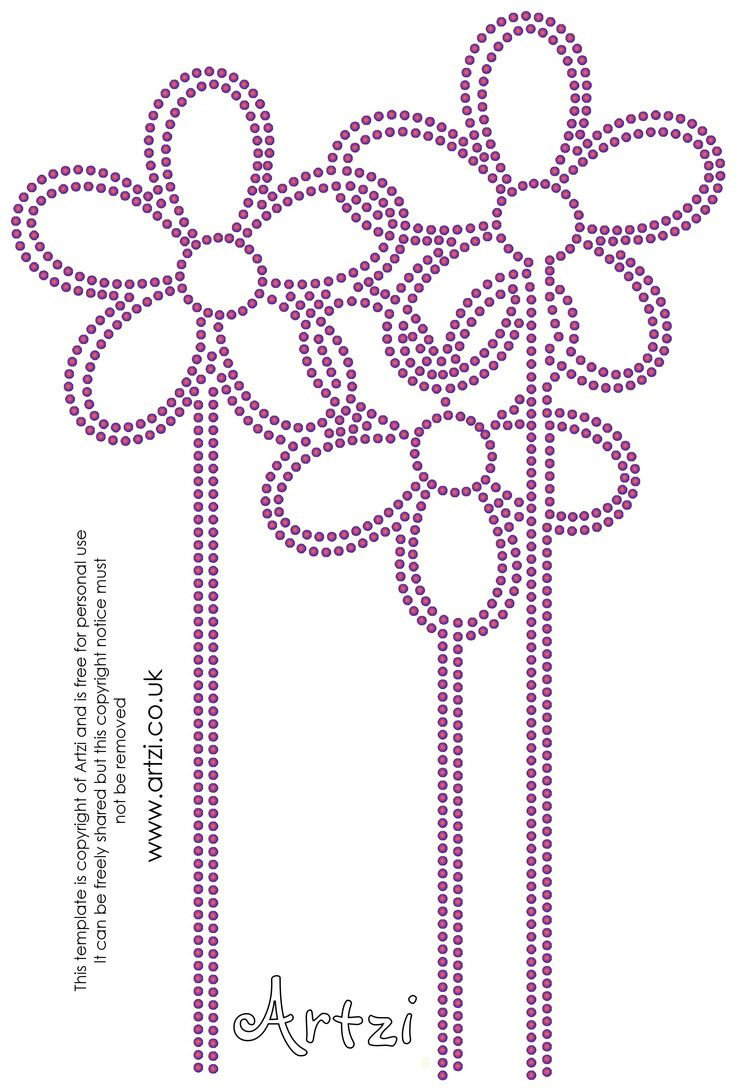 Free Rhinestone And Rhinestud Templates | Rhinestone Designs throughout Free Printable Bedazzler Patterns