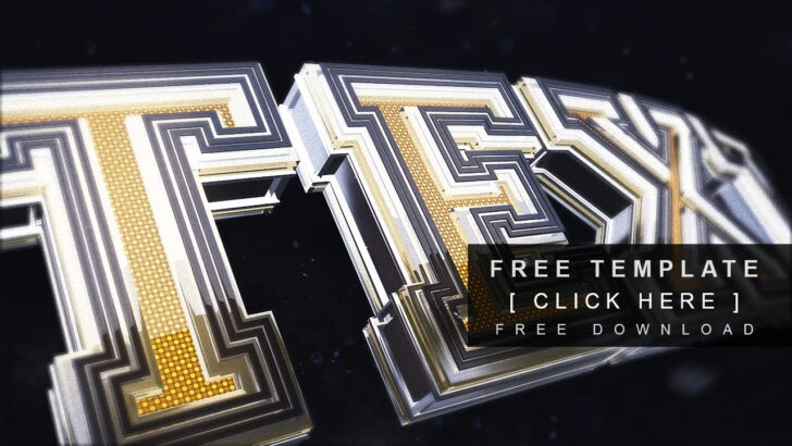 Free C4d Text Templates