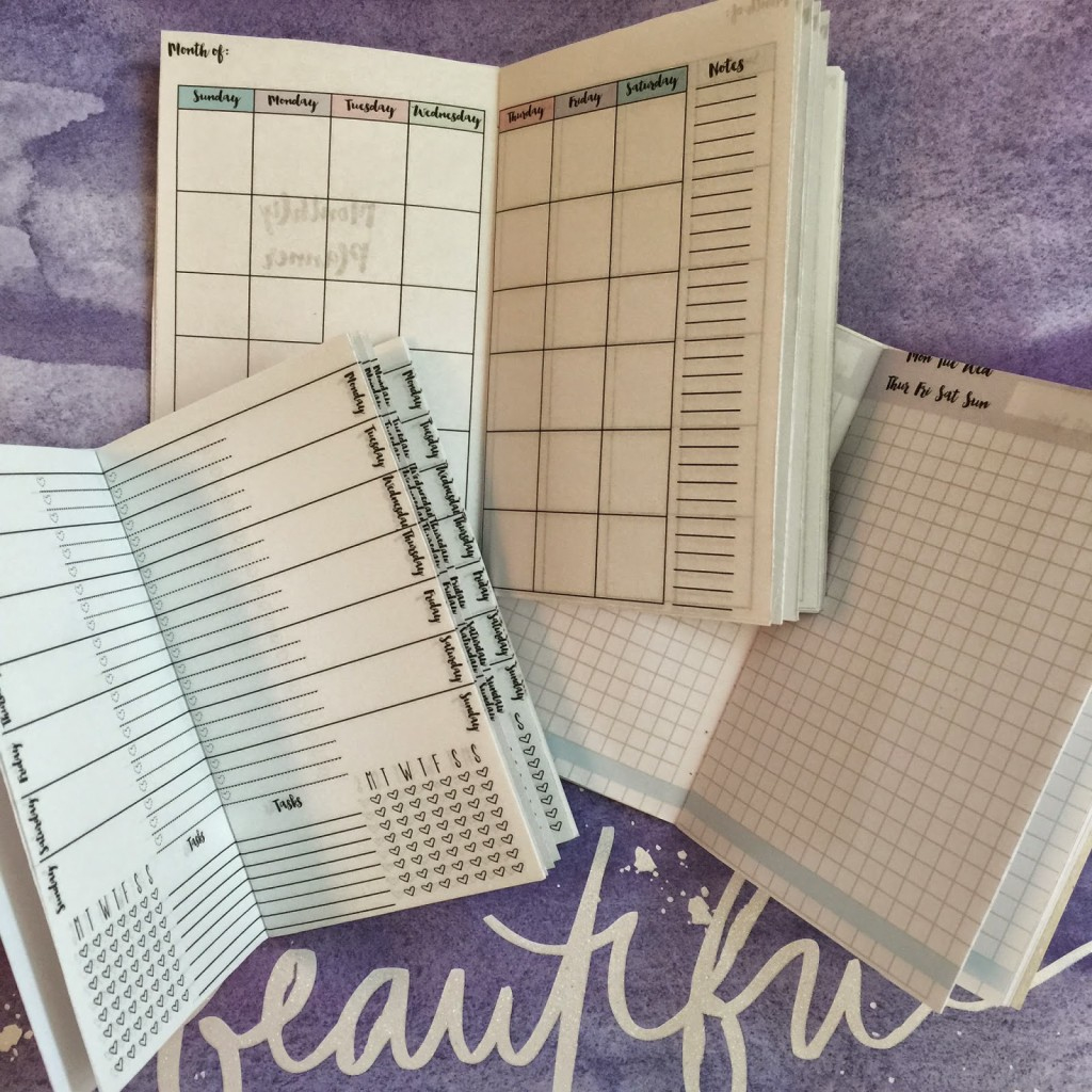 Free Traveler&amp;#039;S Notebook Inserts Printables (Monthly, Weekly with Midori Inserts Free Printable