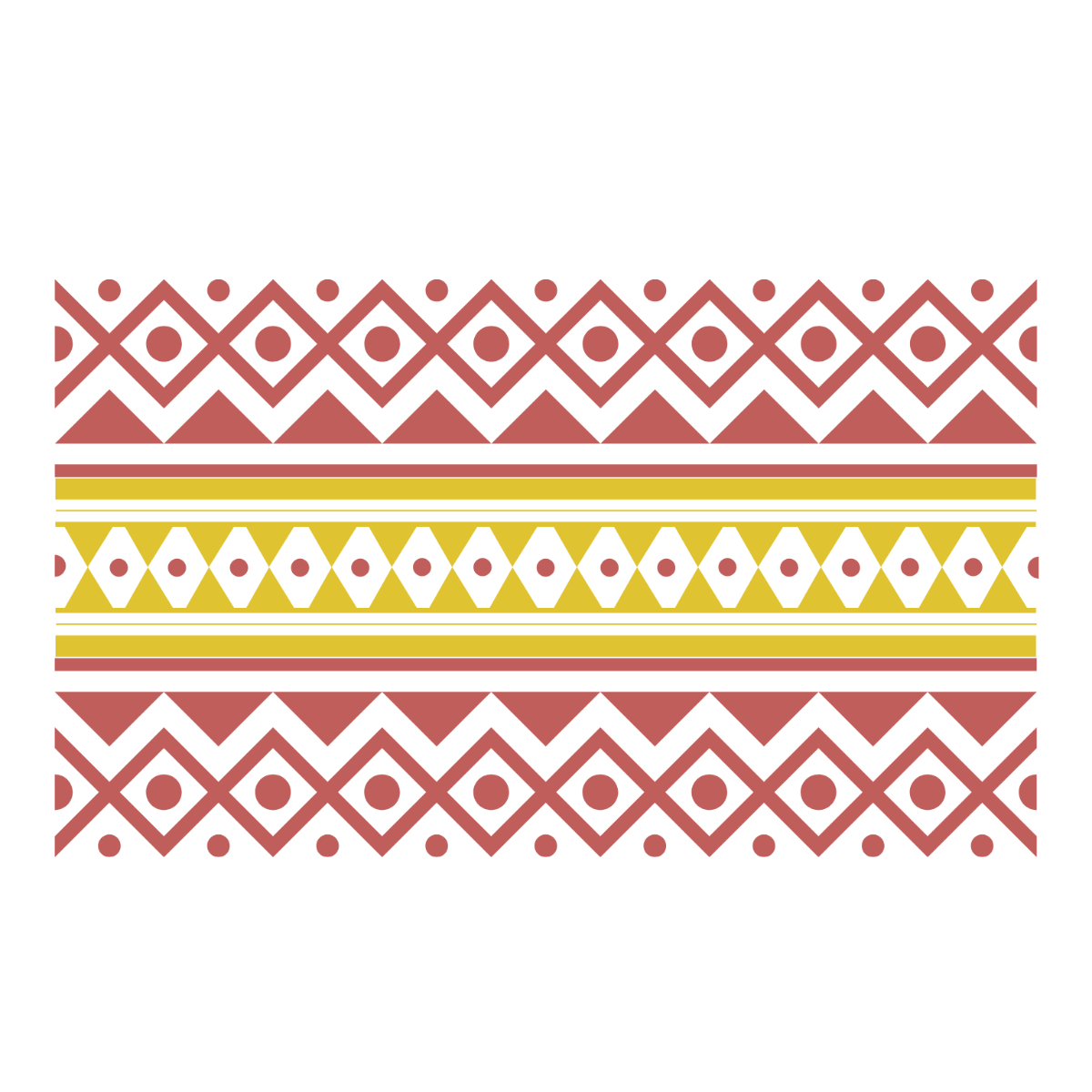 Free Tribal Pattern Clipart Template To Edit Online within Free Printable Tribal Patterns