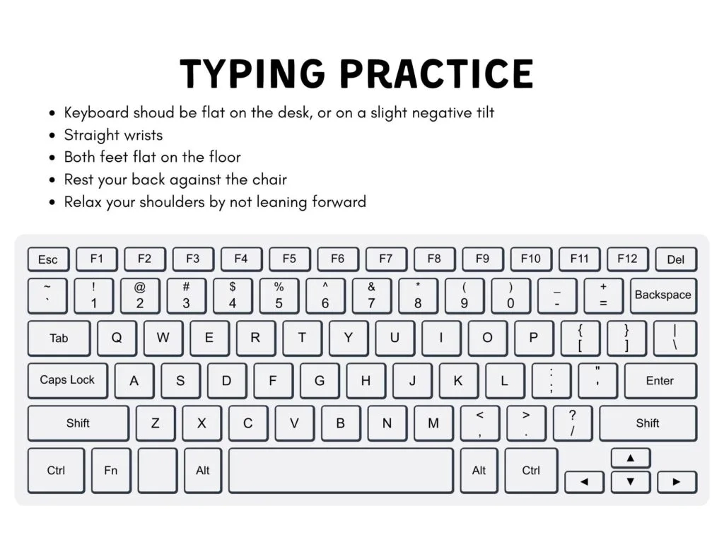 Free Typing Practice Worksheet, Download Free Typing Practice throughout Free Printable Typing Worksheets