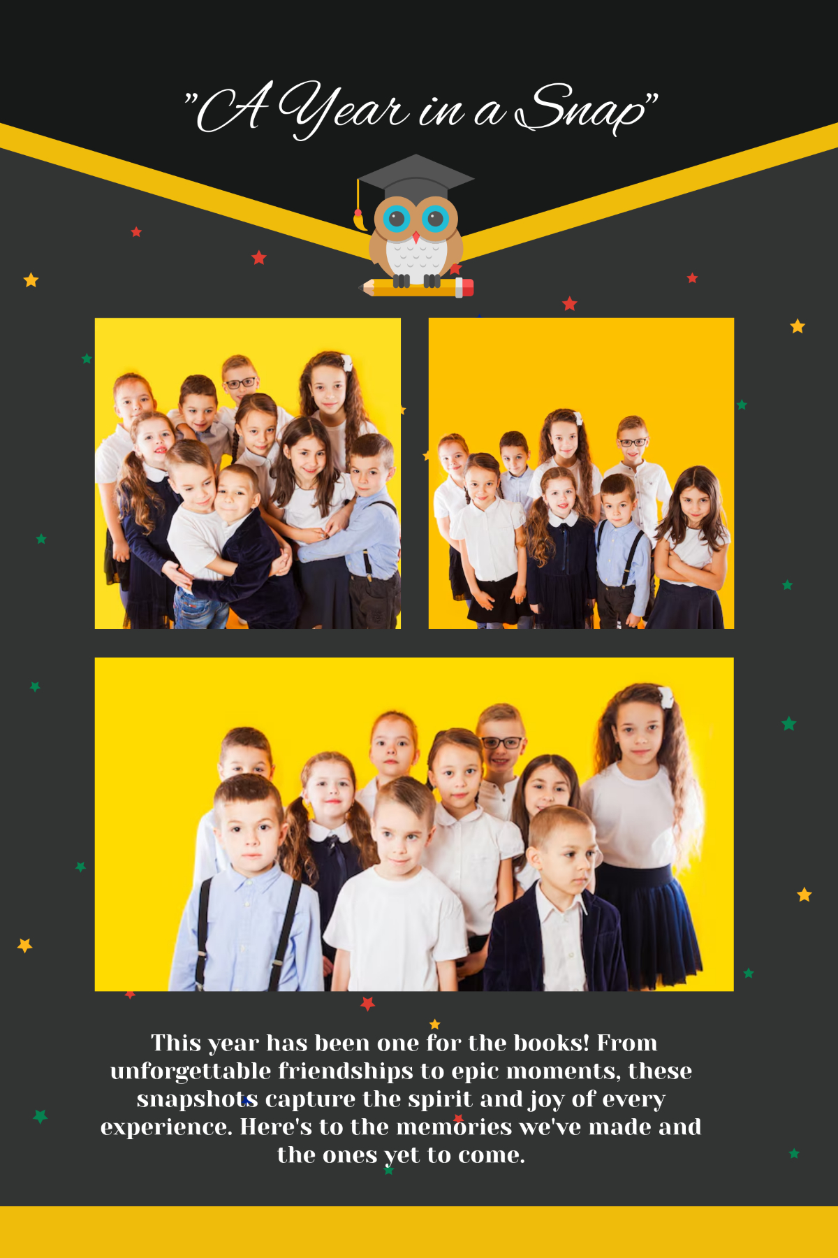 Free Yearbook Templates To Edit Online &amp;amp; Print for Free Preschool Yearbook Templates