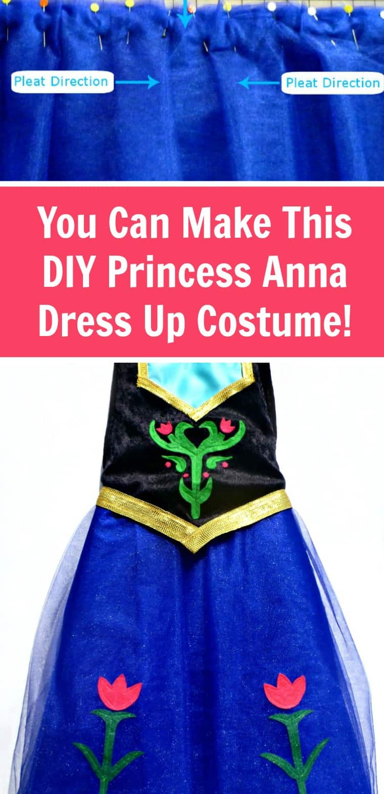 Frozen Princess Anna Costume inside Anna Diy Costume Printable Stencil
