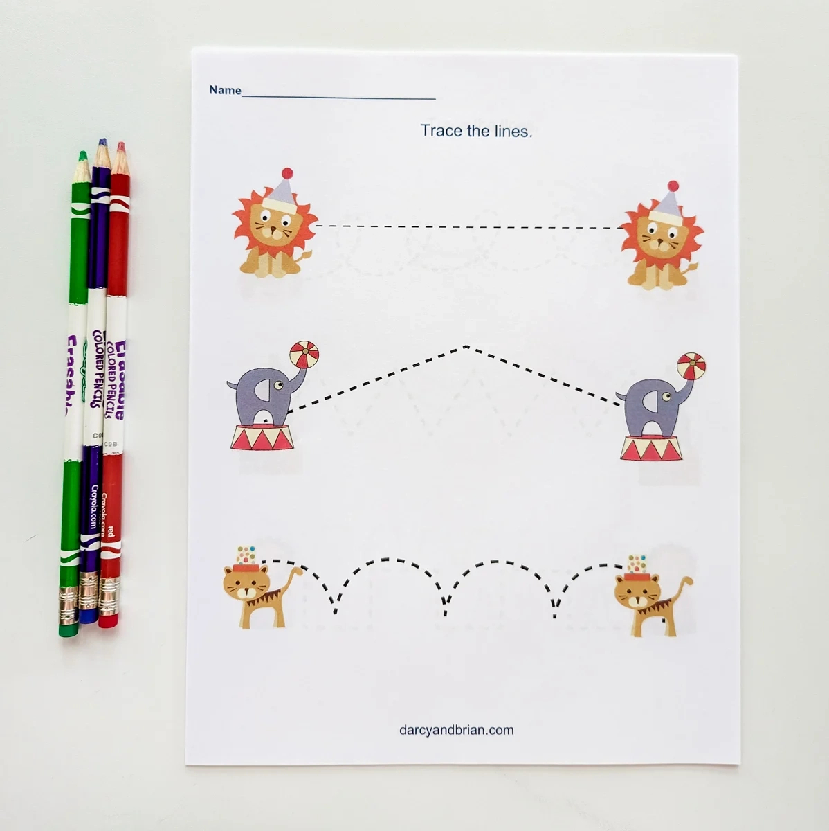Fun Preschool Circus Theme Printables within Free Printable Circus Activities