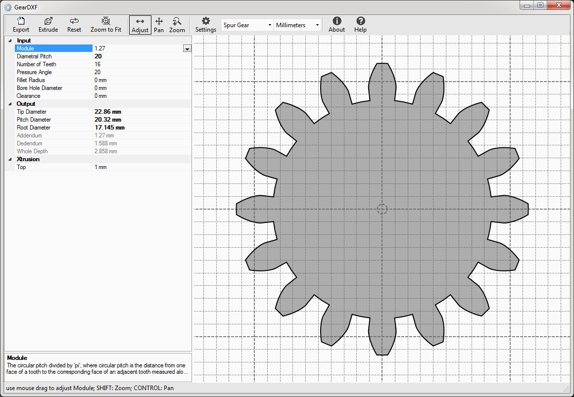Geardxf 2.0 Download (Free) - Geardxf.exe pertaining to Gear Template Generator Program Free