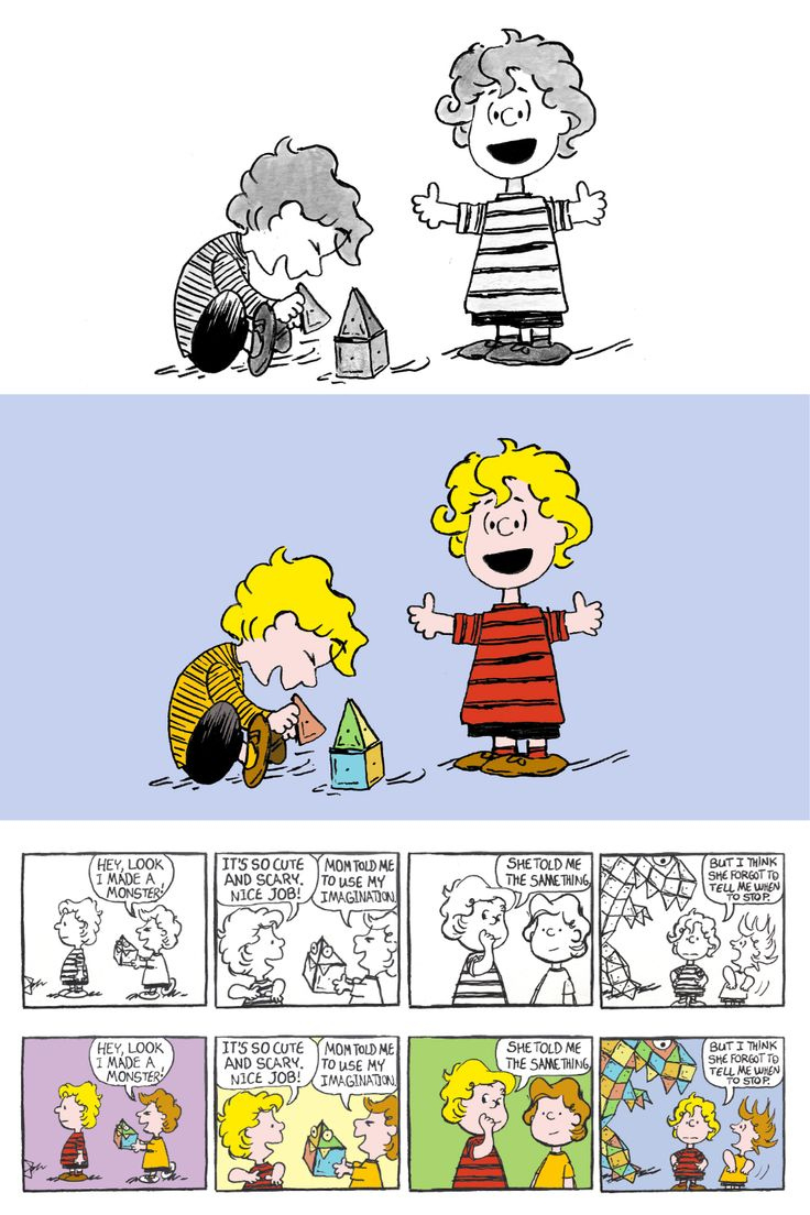 Hand-Drawn Kiddos In The Style Of Peanuts (Charlie Brown) With in Free Printable Peanuts Comic Strips